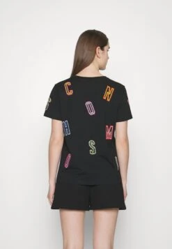 MOSCHINO T-Shirt Imprimé - Black -Mode et Luxe Boutique 8c2ffd65081a4b9a9905014e50901593