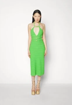 Cult Gaia Evaleigh Dress - Robe Pull - Fern