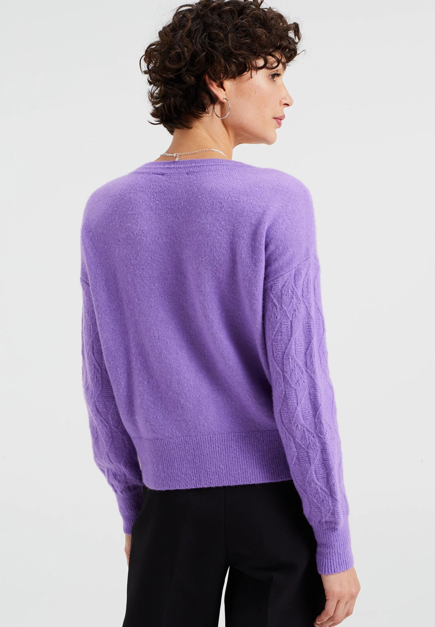 WE FASHION Gilet - Violet 5 WE FASHION Gilet - Violet – Image 3