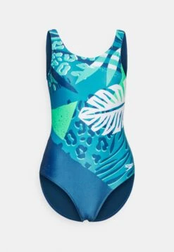 Speedo Maillot De Bain - Petrol/Absinthe/White