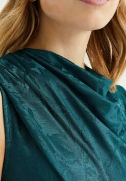 WE FASHION Dames Jurk Met Jacquard - Robe De Jour - Green -Mode et Luxe Boutique a1c6c86ab1b84e01b15406ae7b881efb