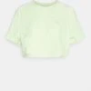 ADIDAS PERFORMANCE Cropped Tee - T-Shirt Imprimé - Almost Lime -Mode et Luxe Boutique a54db97a6128479196d8f51b614f8c87