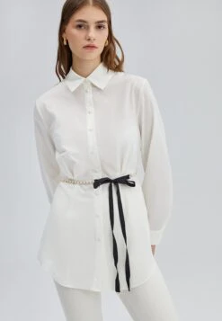 Chemisier - Beige -Mode et Luxe Boutique a598652e4daa46ed978f1685c7d8370d