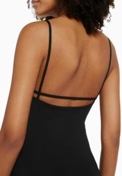 BERSHKA Midi - Robe Fourreau - Black -Mode et Luxe Boutique b1257ce84bbe44dd8f074669f60121a0