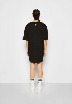 Adidas Originals Tee Dress - Robe En Jersey - Black -Mode et Luxe Boutique b1afa9b84c3645b8975e872848cc310e