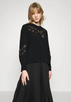 IRO Balden - Blouse - Black -Mode et Luxe Boutique b717228262a04eab8c69b3aa17e883ce