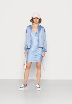 Vero Moda Vmmilena Rouching Dress - Robe De Soirée - Serenity -Mode et Luxe Boutique b7f782cac18140db98192befad02bfca