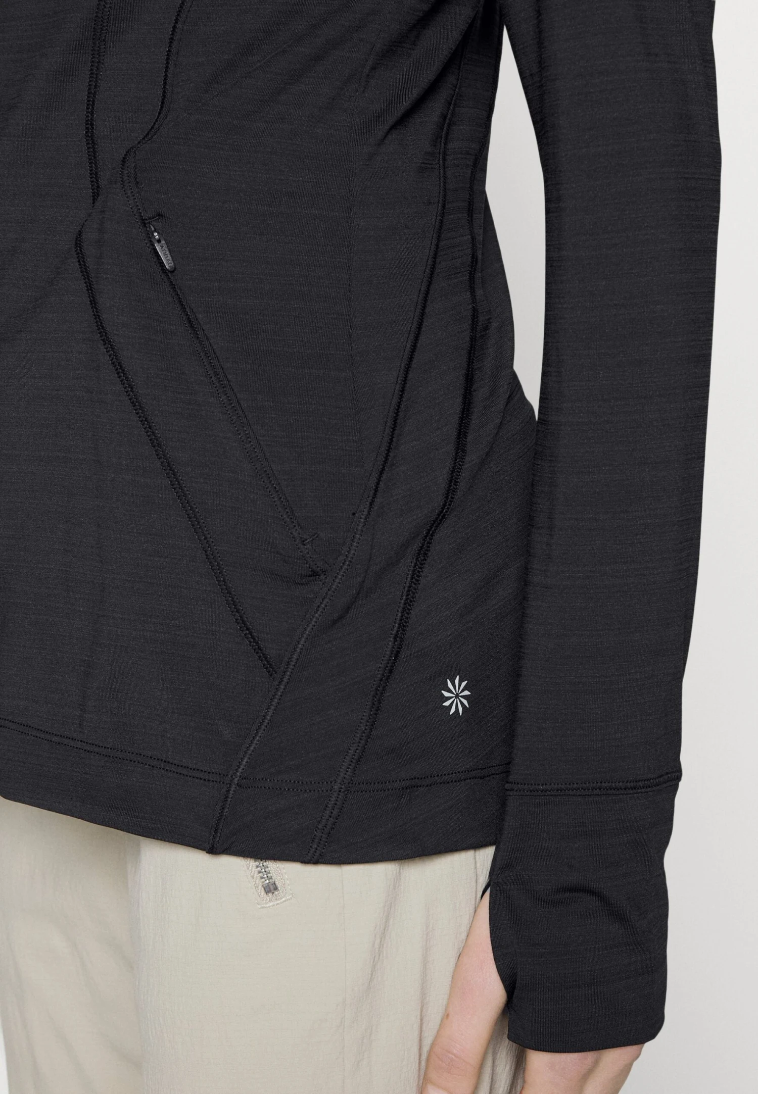 Athleta Pacifica Illume Upf Full Zip - Blouson - Black 8 Athleta Pacifica Illume Upf Full Zip - Blouson - Black – Image 6