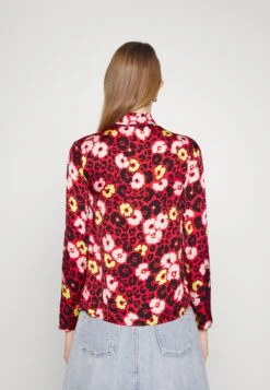 THE KOOPLES Blouse - Red/Yellow -Mode et Luxe Boutique ba947a71c0554927937bd39836050d1c