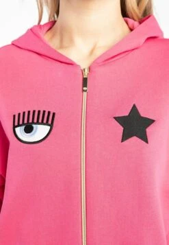 Chiara Ferragni Felpe Logo - Sweat À Capuche - Pink -Mode et Luxe Boutique bbde6acef83142e082649159d9ddaafa