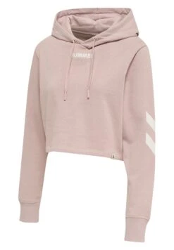 Hummel Hmllegacy Cropped - Sweat À Capuche - Chalk Pink -Mode et Luxe Boutique bcdf9eff204d42708ff512edb2c6ffcf