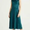 WE FASHION Dames Jurk Met Jacquard - Robe De Jour - Green