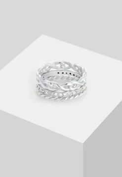 Elli Glass Crystal - Bague - Silver-Coloured -Mode et Luxe Boutique c0a41546d1a146688bde1da754296fbf