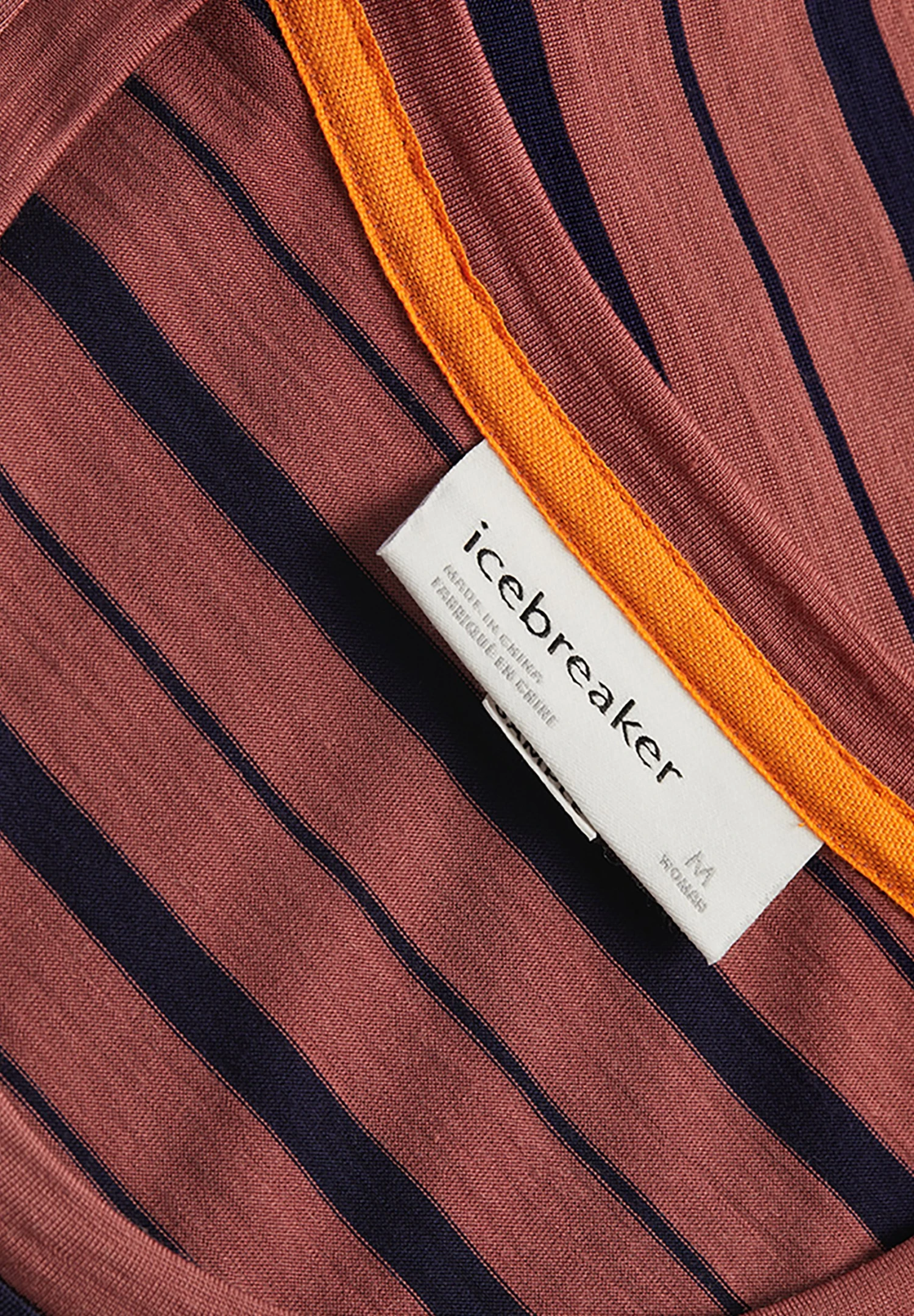 Icebreaker Merino Wave Ss Tee Stripe - T-Shirt Imprimé - Grape/Midnavy/S 7 Icebreaker Merino Wave Ss Tee Stripe - T-Shirt Imprimé - Grape/Midnavy/S – Image 5