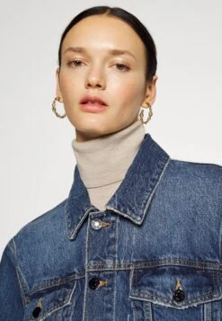 THE KOOPLES Blouson Avec Poches - Veste En Jean - Blue -Mode et Luxe Boutique c35489202b014cffa471771ea56f587d