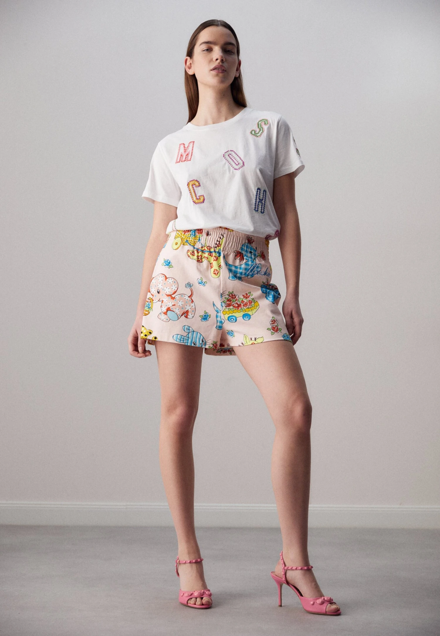 MOSCHINO T-Shirt Imprimé - Fantasy White 4 MOSCHINO T-Shirt Imprimé - Fantasy White – Image 2