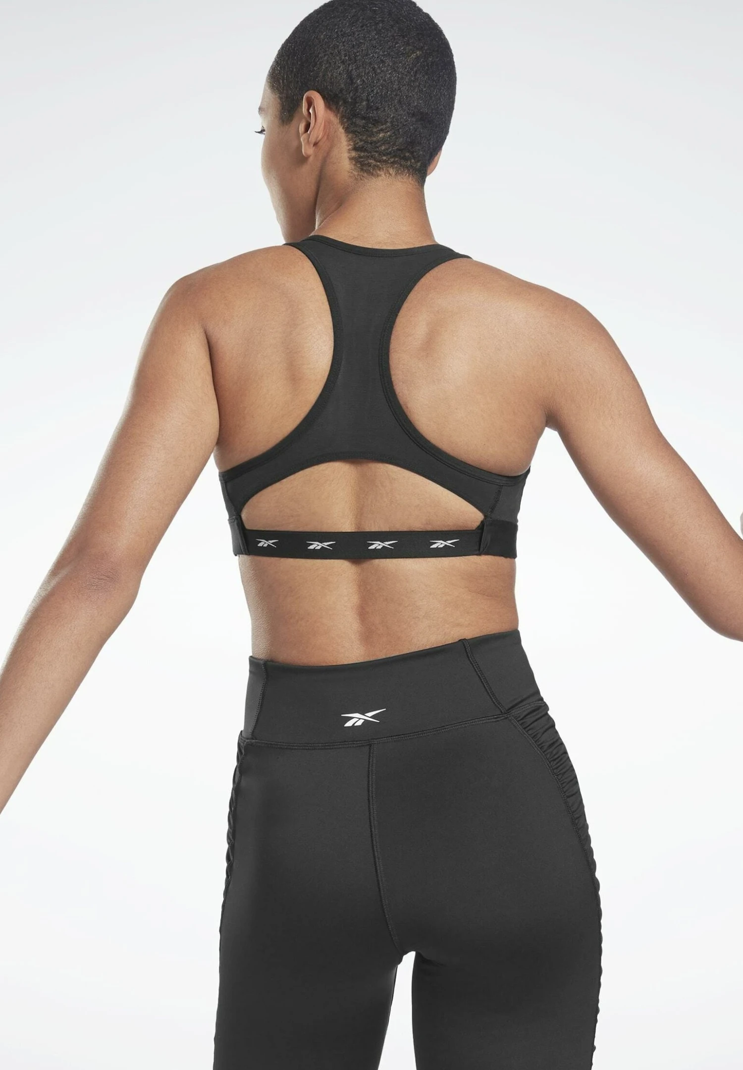 Reebok Brassières De Sport À Maintien Normal - Black 4 Reebok Brassières De Sport À Maintien Normal - Black – Image 2