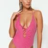 Trendyol Maillot De Bain - Pink -Mode et Luxe Boutique c7648b35a2b5463a983460e143d950ae