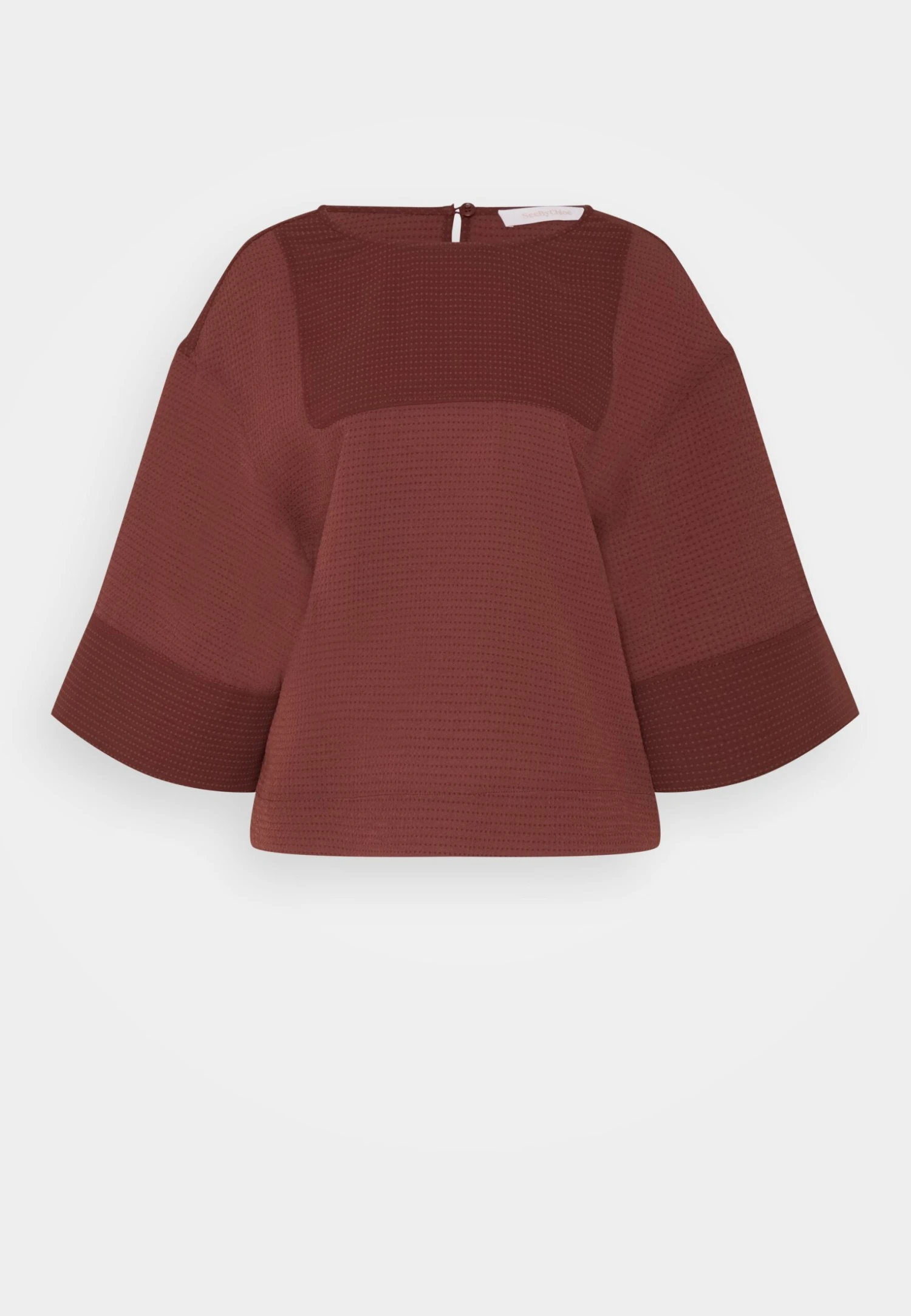 See By Chloé Blouse - Darkened Brown 4 See By Chloé Blouse - Darkened Brown – Image 2