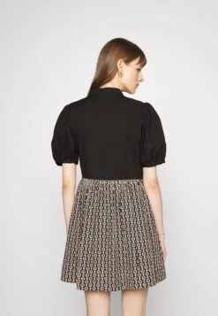 See By Chloé Robe Chemise - Black -Mode et Luxe Boutique ce0e0127ecac43f2bd5d9ba6311e6484