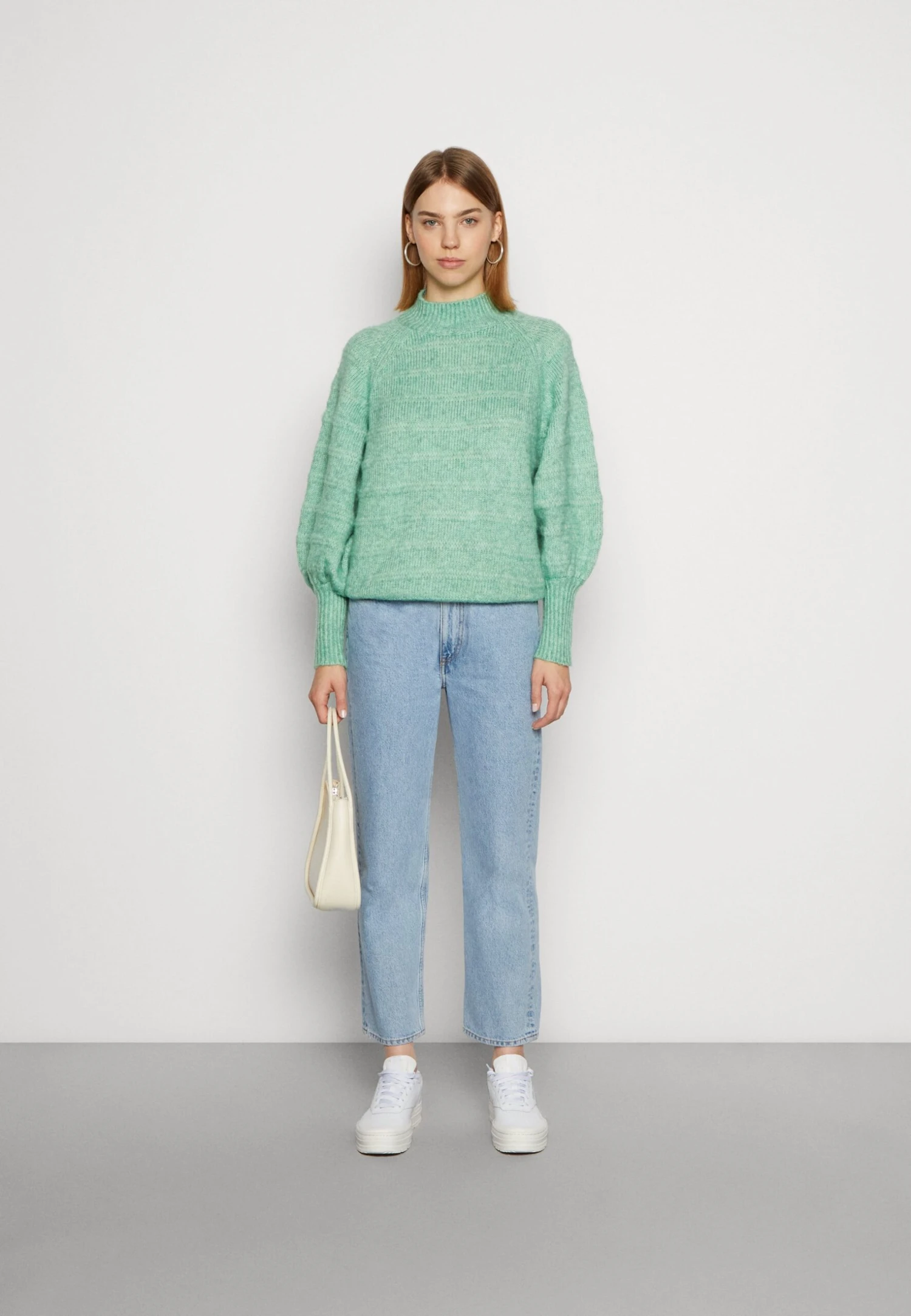 ONLY Celina Life L/S High Cc - Pullover - Green Bee 4 ONLY Celina Life L/S High Cc - Pullover - Green Bee â Image 2