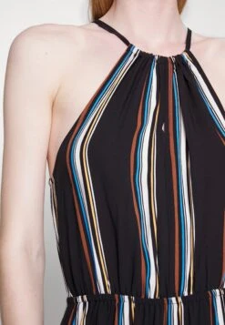 TOM TAILOR Denim Dress - Robe Longue - Black Creme -Mode et Luxe Boutique ce732e44136e45ba89b634578faaaeac