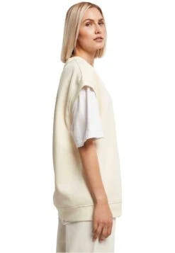 URBAN CLASSICS Ladies Oversized Sweat Slipover - Pullover - Whitesand -Mode et Luxe Boutique d5a370df93fe4307b1dd3f46bced748d