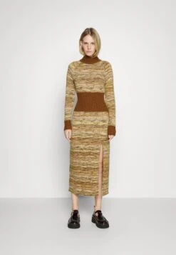 ELLEME Dress - Robe De Jour - Brown