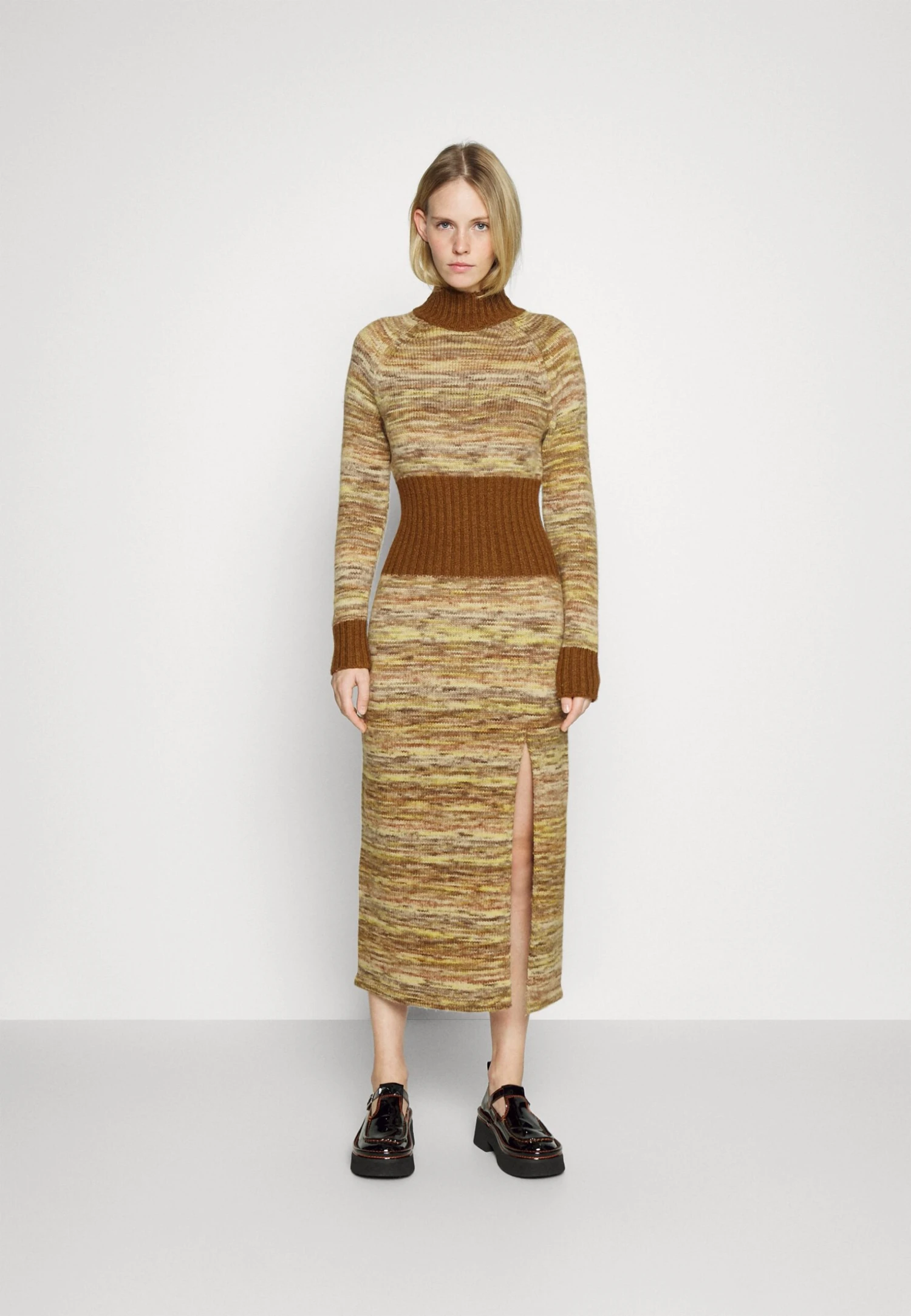 ELLEME Dress - Robe De Jour - Brown 3 ELLEME Dress - Robe De Jour - Brown