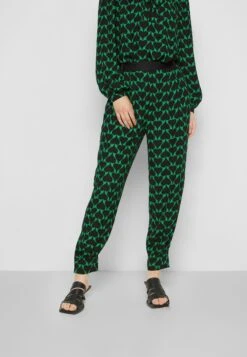 DIANE VON FURSTENBERG Lula Pants - Pantalon Classique - Green -Mode et Luxe Boutique d95ca7ad0b704f9b8b0a969f59aae1d1