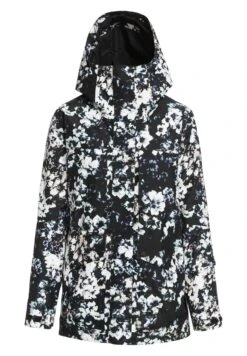Roxy Veste De Snowboard - True Black Black Flowers