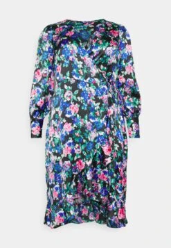 Vero Moda Curve Vmnura Wrap Dress - Robe De Jour - Black -Mode et Luxe Boutique dc4c4b584f08420e96dc22c6544618b8