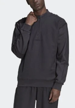 Adidas Originals Loopback Qz - Sweatshirt - Carbon 14 Adidas Originals Loopback Qz - Sweatshirt - Carbon -Mode et Luxe Boutique deae98fa4ab0432994a067ef8ed00bc4