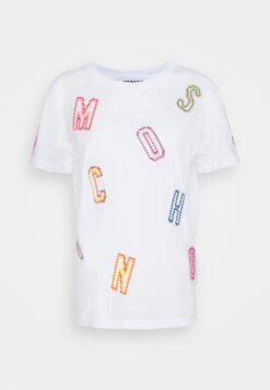 MOSCHINO T-Shirt Imprimé - Fantasy White 14 MOSCHINO T-Shirt Imprimé - Fantasy White -Mode et Luxe Boutique e8351d6b52654671ae6b1e47ba4125f1