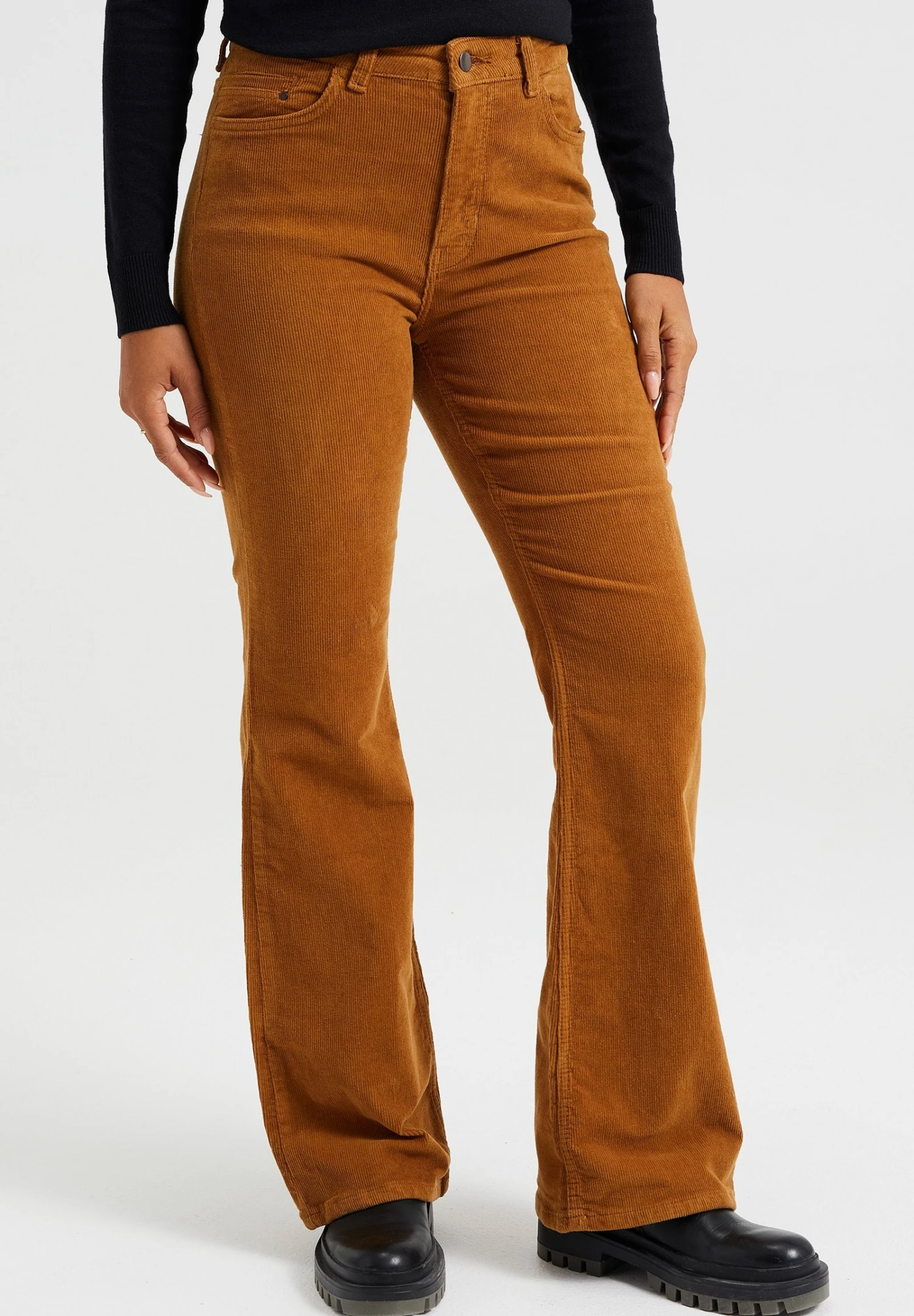 WE FASHION Pantalon Classique - Yellow 3 WE FASHION Pantalon Classique - Yellow