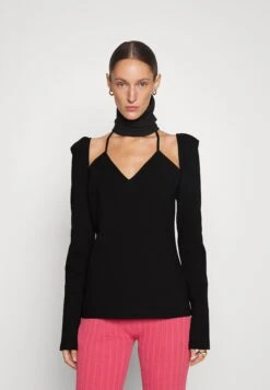 Bikini - T-Shirt À Manches Longues - Black