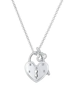 Elli Key Lock Heart - Collier - Silber 15 Elli Key Lock Heart - Collier - Silber -Mode et Luxe Boutique f37afe2627774b6f90d7be9c09b862d1
