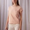 Maison Labiche T-Shirt Basique - Apricot -Mode et Luxe Boutique f651a9fca33d44c4b3af2520e9e906bb