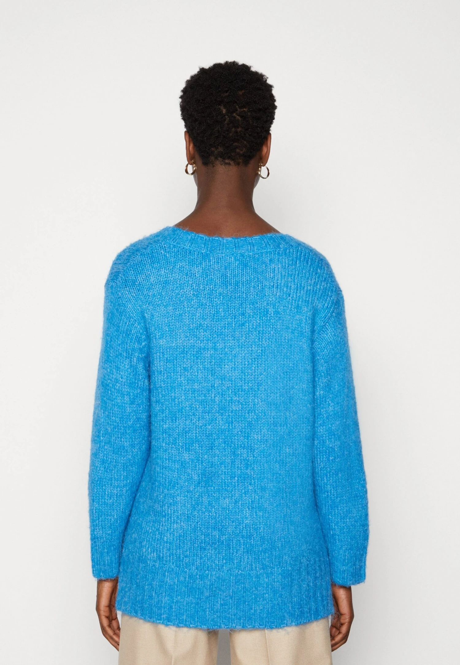 Kaffe Alioma - Pullover - French Blue 5 Kaffe Alioma - Pullover - French Blue – Image 3