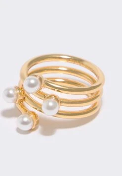 Spiral - Bague - Pearl -Mode et Luxe Boutique f77ad4a8092b421295d6901da01a4d96