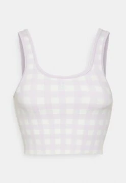 Sweaty Betty Gingham Seamless Crop - Débardeur - Purple -Mode et Luxe Boutique f8723537041a448a809db3f8dc4010f5