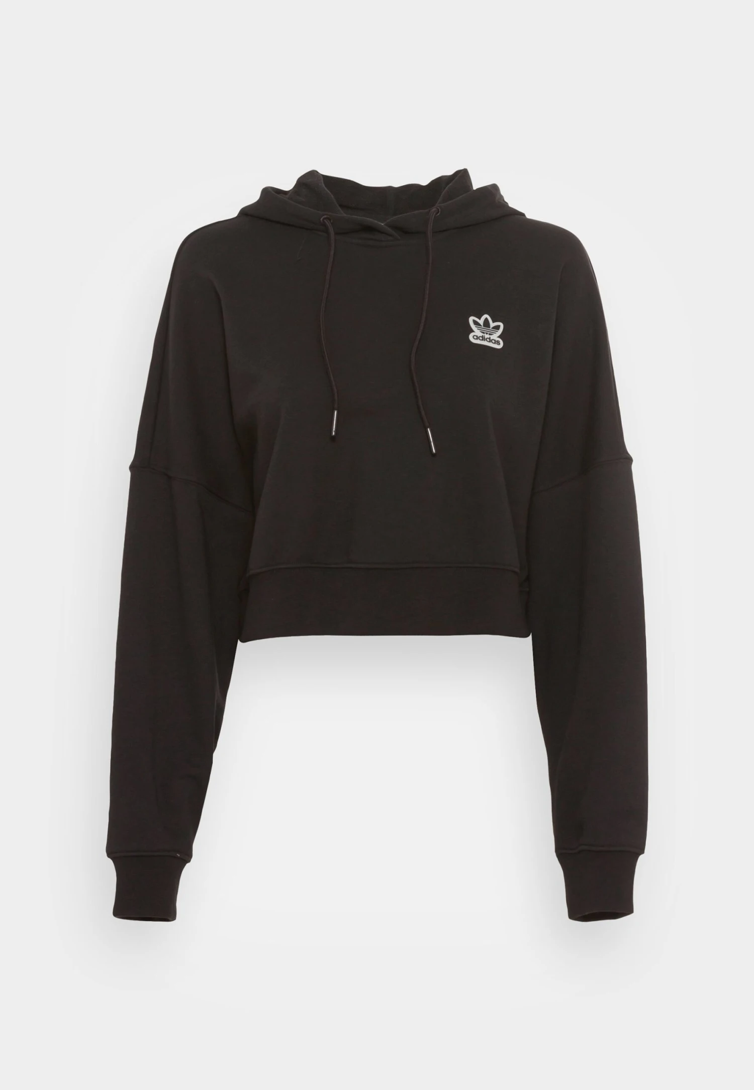 Adidas Originals Cropped Hoodie - Sweatshirt - Black 6 Adidas Originals Cropped Hoodie - Sweatshirt - Black – Image 4