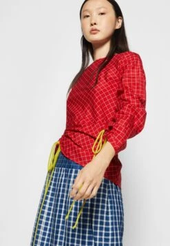 Tory Burch Tunic Top - Blouse - Red/White -Mode et Luxe Boutique ffaacd1f050c4f88a8e687a4e6ed0464